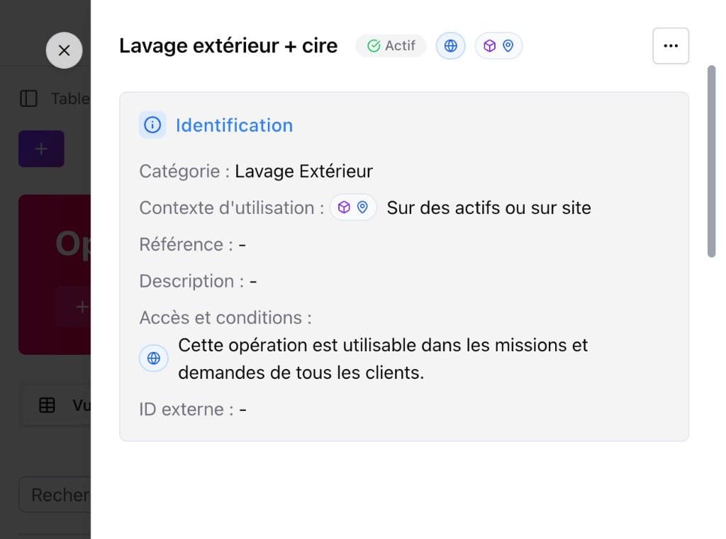 Squoad — contexte d’utilisation d’une prestation sur actifs, sur site ou les deux