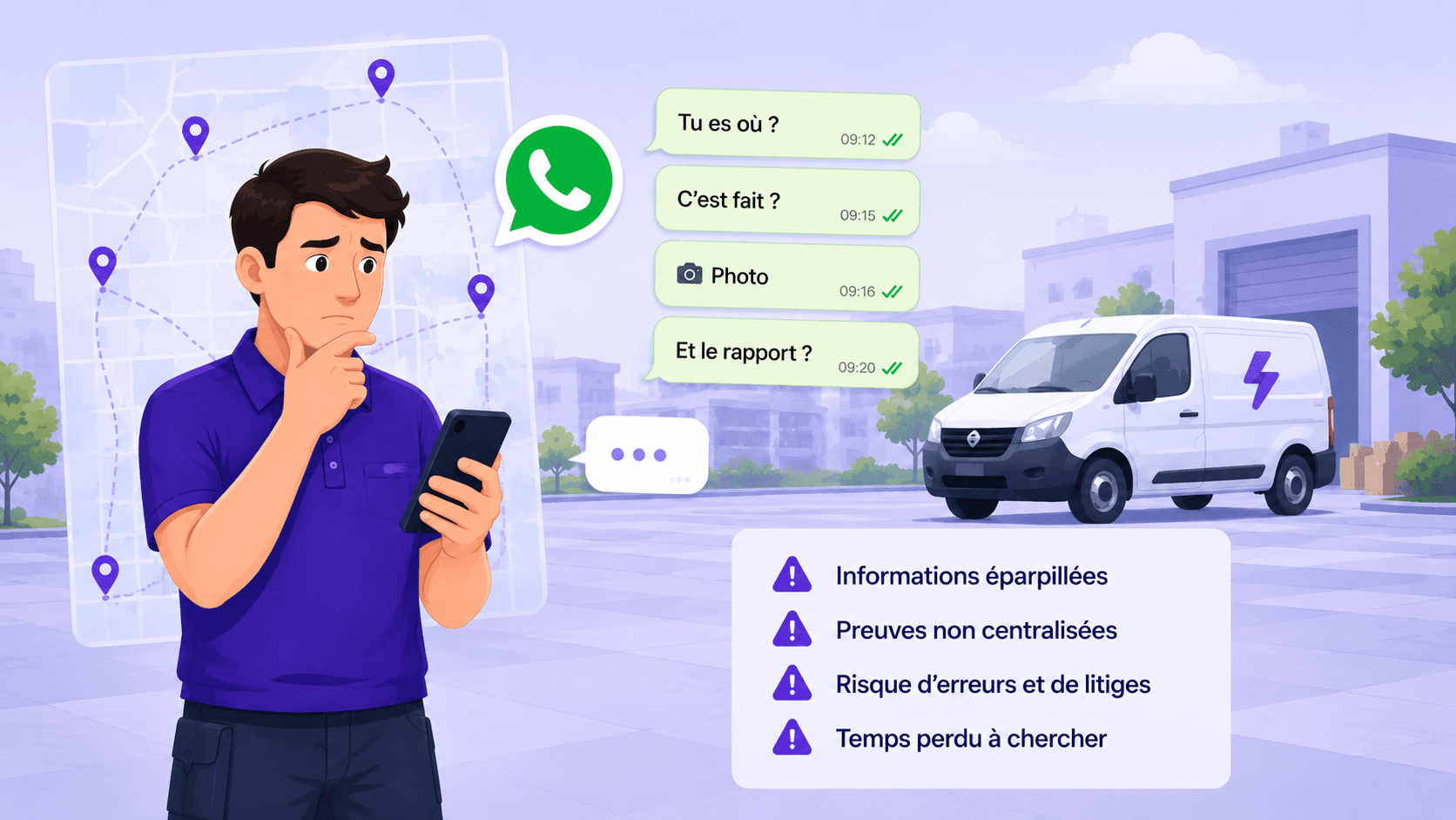 Cover Image for WhatsApp pour gérer ses interventions terrain : le moment où ça casse